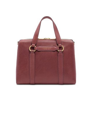 The Bridge - Laura: Large leather handbag with a...