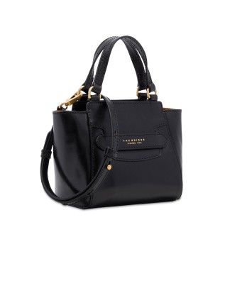 The Bridge - Lucrezia Leather Handbag with Double Handles...