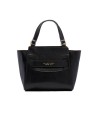 The Bridge - Lucrezia Leather Handbag with Double Handles and Shoulder Strap