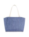 Alviero Martini Prima Classe - Borsa shopping in tessuto effetto rafia Coast