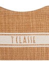 Alviero Martini Prima Classe - Borsa sottospalla in tessuto effetto rafia Coast