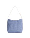 Alviero Martini Prima Classe - Borsa sottospalla in tessuto effetto rafia Coast