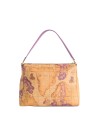 Alviero Martini Prima Classe - Borsa sottospalla in tessuto goffrato Tropic Bag