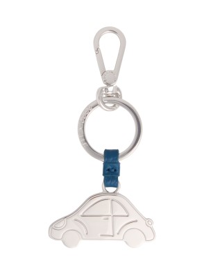  Coccinelle - Portachiavi in pelle e metallo automobile Basic