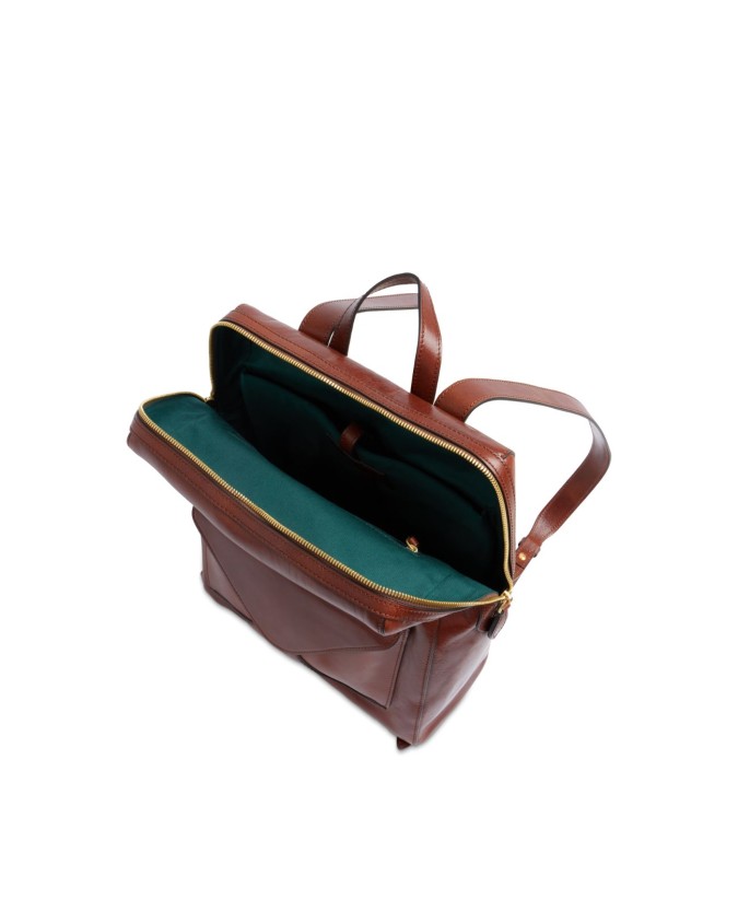 The Bridge - Zaino donna in pelle con tasca esterna Frida