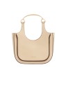 The Bridge - Mini-Hobo-Tasche aus Leder mit Schulterriemen Luce