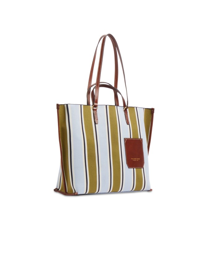 The Bridge - Borsa shopping in tessuto Beach bag Luna