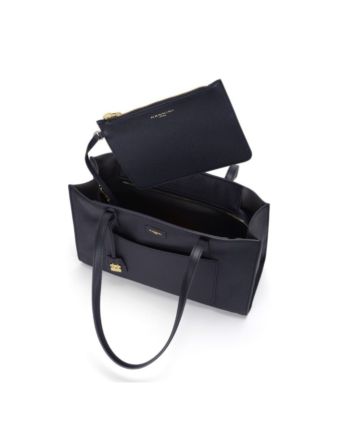 Nannini - Borsa shopping in pelle Tg. L Helga