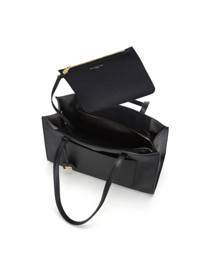 Nannini - Borsa shopping in pelle Tg. L Helga
