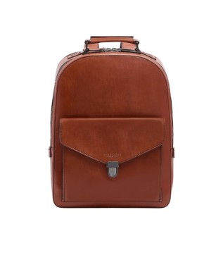  The Bridge - Zaino uomo in pelle porta pc 15,6'' due zip 1980