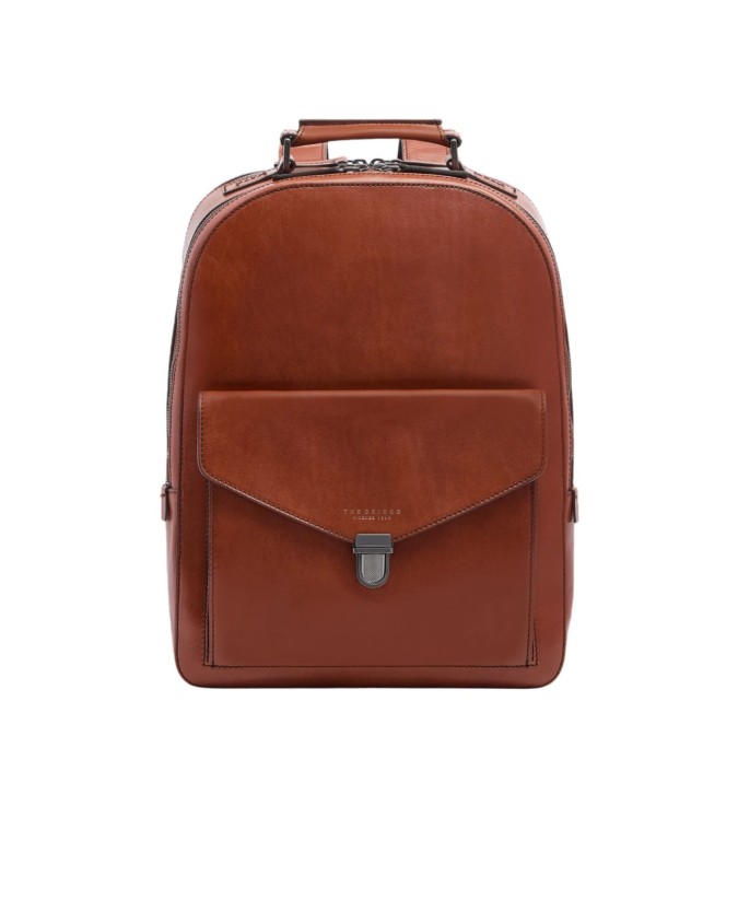  The Bridge - Zaino uomo in pelle porta pc 15,6'' due zip 1980
