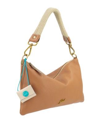Gabs - Borsa a spalla e tracolla Beyonce Tg.M Est West Nastro corda Gold 2