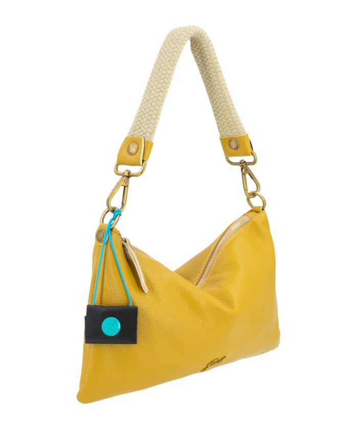 Gabs - Borsa a spalla e tracolla Beyonce Tg.M Est West Nastro corda Gold