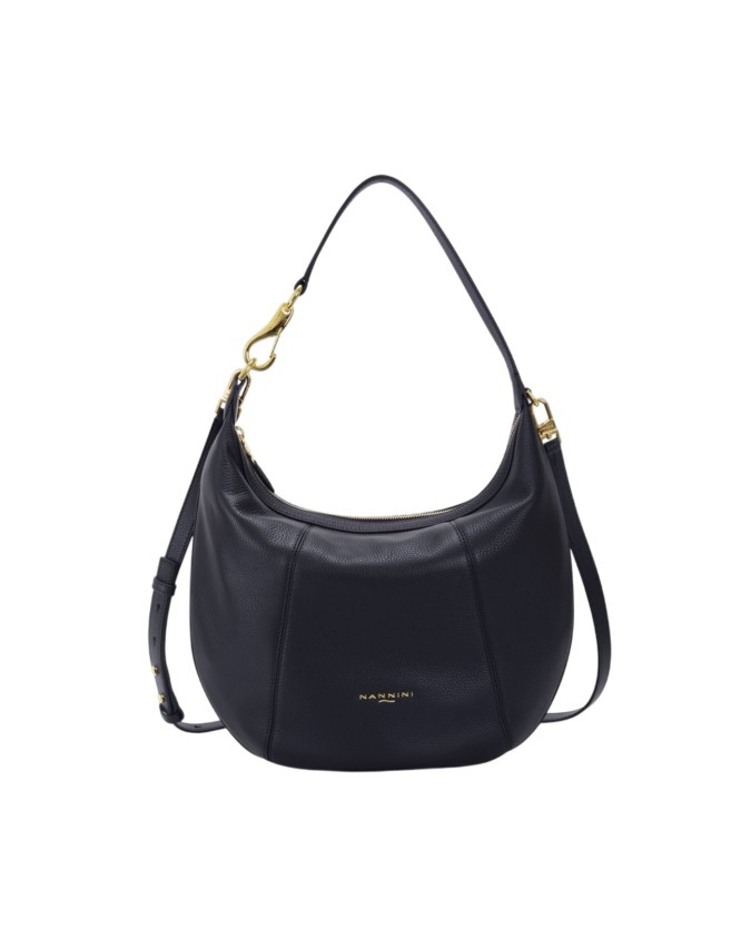 Nannini - Borsa a spalla in pelle con tracolla Filippa