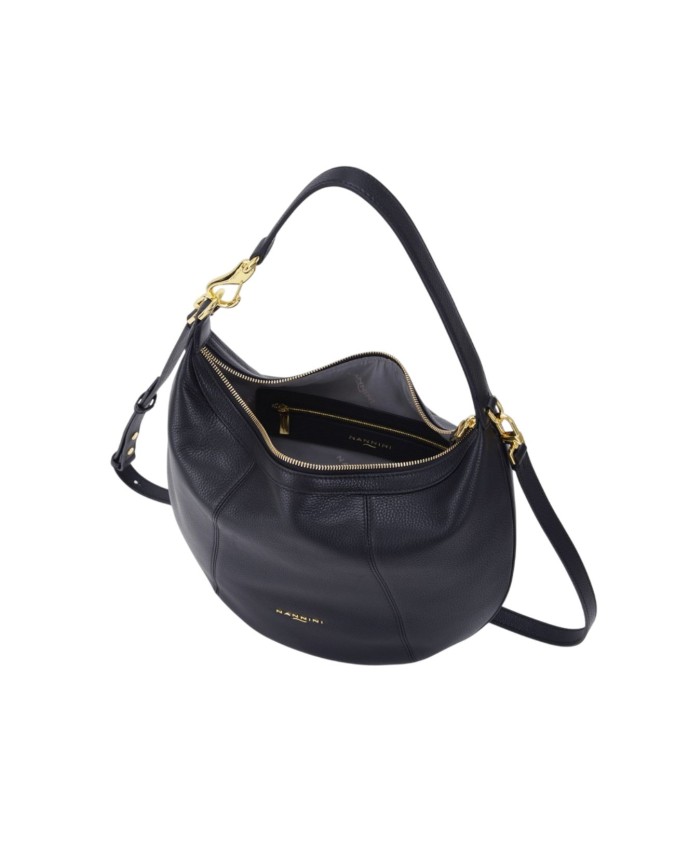Nannini - Borsa a spalla in pelle con tracolla Filippa