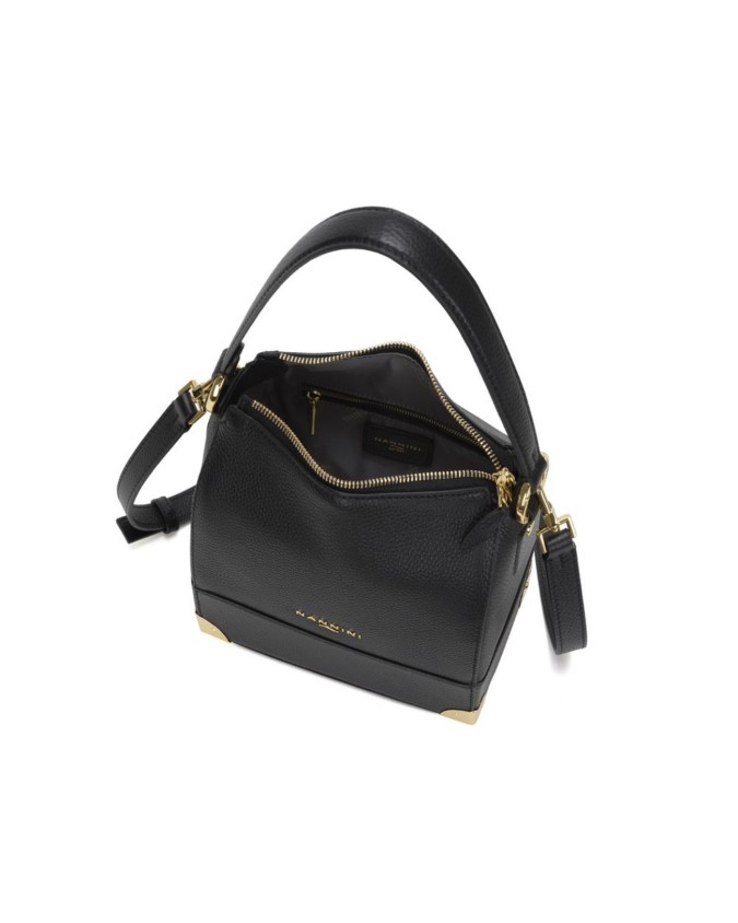 Nannini - Borsa a spalla in pelle hobo con tracolla Danuta