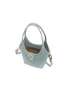  Nannini - Borsa a mano piccola con tracolla in pelle Piera