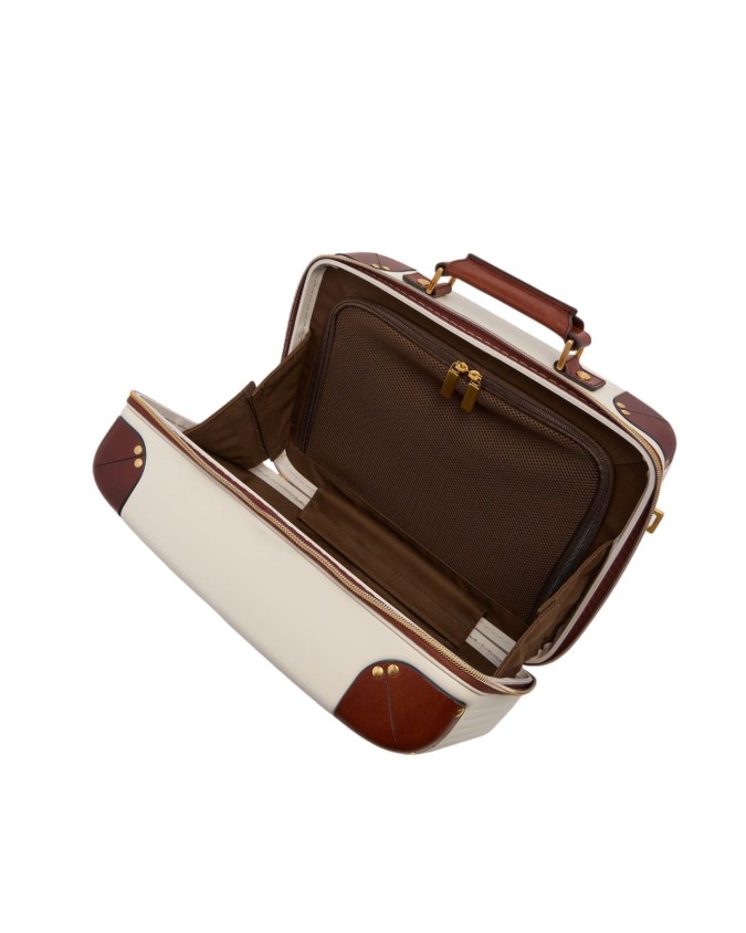 The Bridge - Beauty case in pelle e policarbonato Story Viaggio Trunks