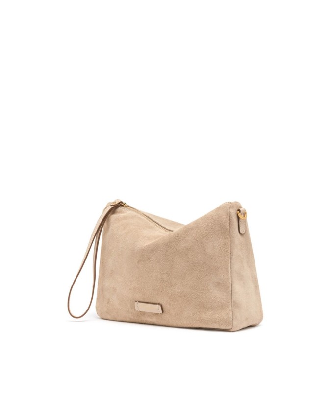 Gianni Chiarini - Pochette donna grande in pelle scamosciata