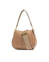 Gianni Chiarini - Helena Round Leather Shoulder Bag with Shoulder Strap