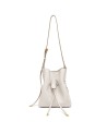 Gianni Chiarini - Borsa a secchiello con coulisse in pelle Sienna