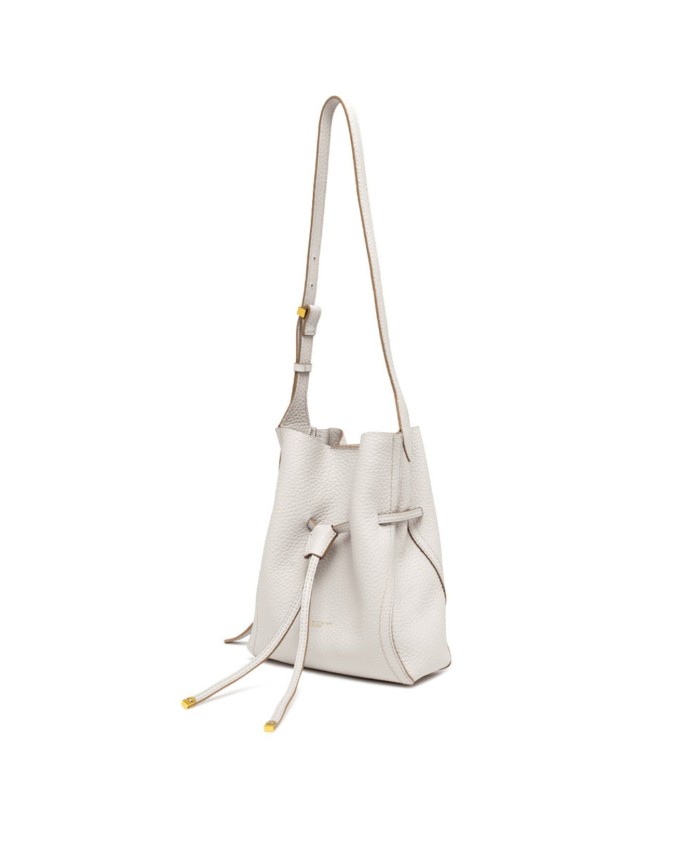 Gianni Chiarini - Borsa a secchiello con coulisse in pelle Sienna