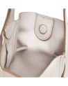 Gianni Chiarini - Borsa a secchiello con coulisse in pelle Sienna