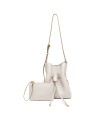 Gianni Chiarini - Borsa a secchiello con coulisse in pelle Sienna