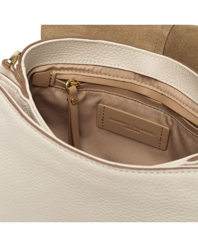  Gianni Chiarini - Borsa a tracolla in pelle con patta Helena