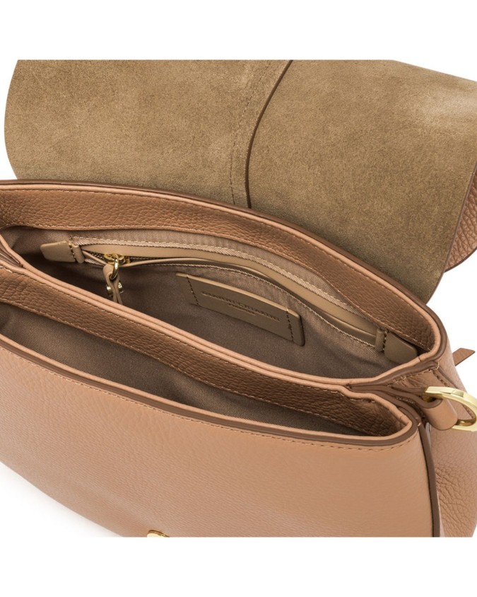  Gianni Chiarini - Borsa a tracolla in pelle con patta Helena