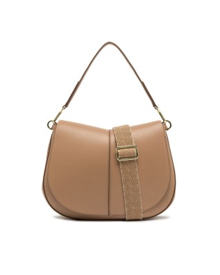  Gianni Chiarini - Borsa a spalla grande in pelle doppio