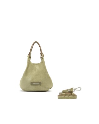  Gianni Chiarini - Mini bag a mano in pelle scamosciata Dua