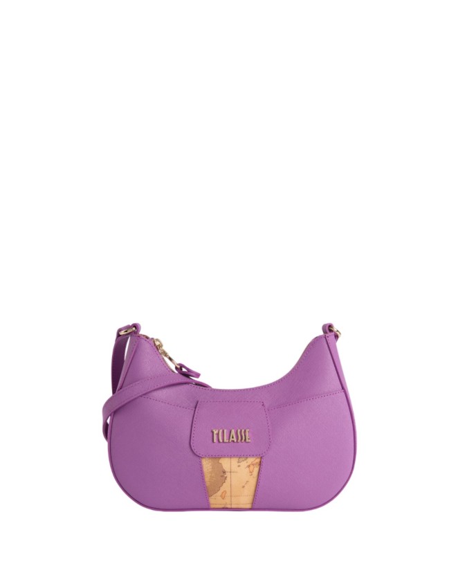 Alviero Martini Prima Classe - Borsa a tracolla in tessuto goffrato Bloom City