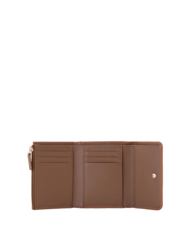 Alviero Martini Prima Classe - Portafoglio bifolder piccolo in tessuto soft  Soft Petals