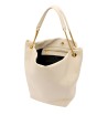 Trussardi - Borsa a spalla in pelle con catena Orbita