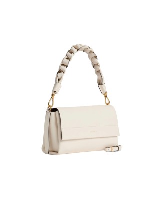  Coccinelle - Borsa a mano in pelle con manico intrecciato 2