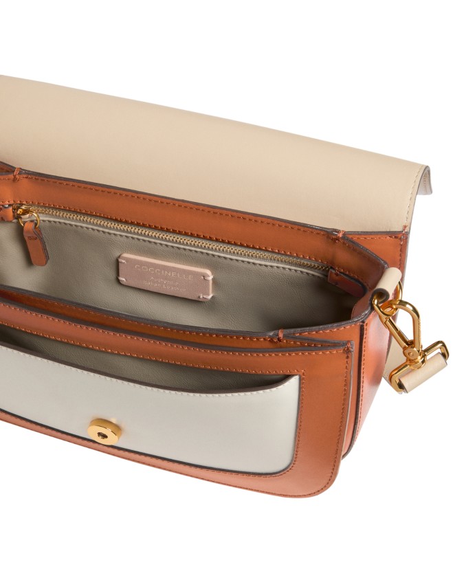  Coccinelle - Borsa a Spalla in Pelle Liscia C-Me Medium
