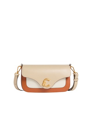  Coccinelle - Borsa a Spalla in Pelle Liscia C-Me Medium