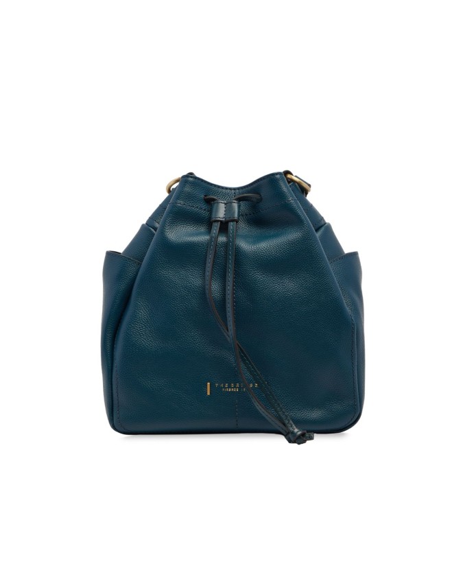 The Bridge - Borsa secchiello in pelle con tracolla Letizia