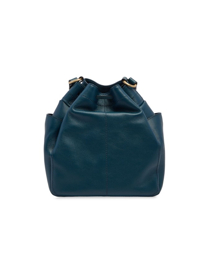 The Bridge - Borsa secchiello in pelle con tracolla Letizia