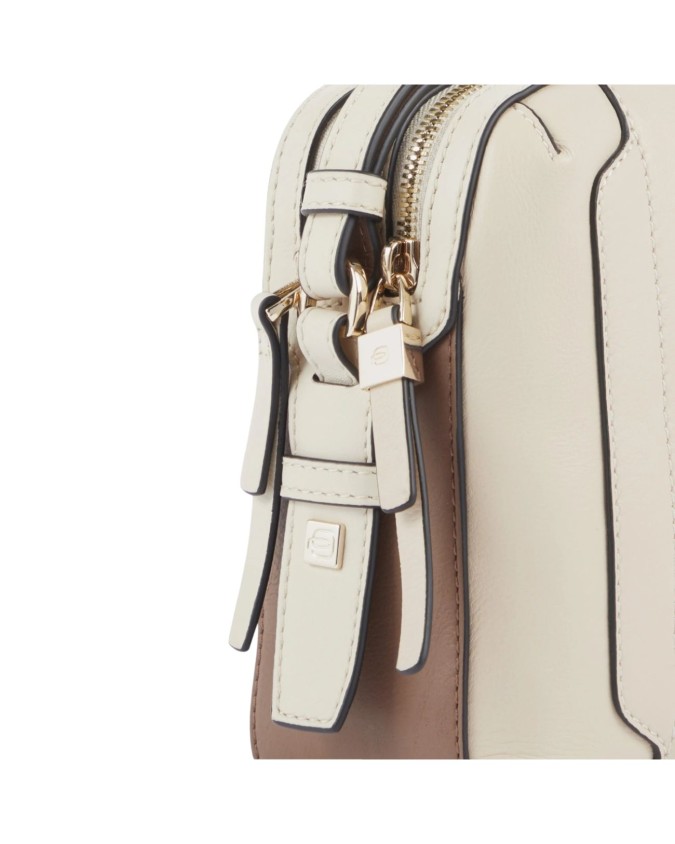  Piquadro - Tracolla in pelle modello Camera Case Circle