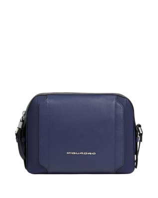  Piquadro - Borsa a tracolla donna camera case in pelle e