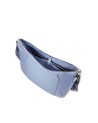 Piquadro - Damen-Umhängetasche aus Leder und recyceltem Stoff