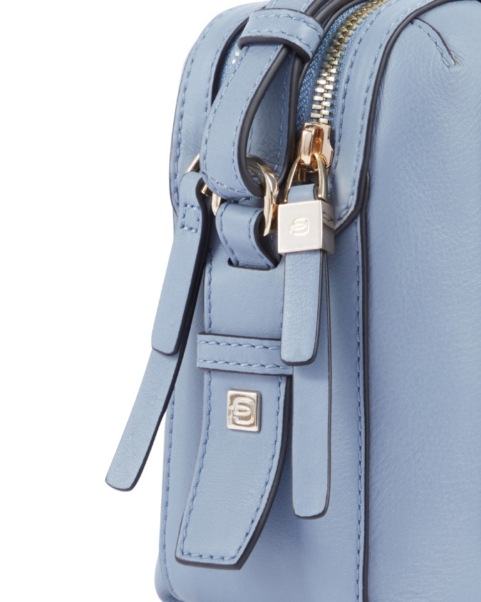  Piquadro - Tracolla in pelle modello Camera Case Circle