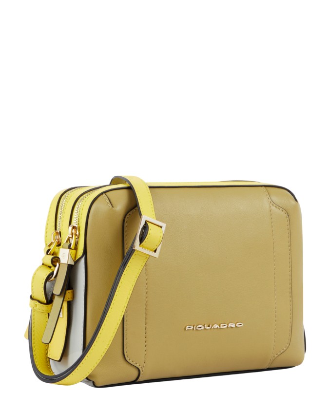  Piquadro - Tracolla in pelle modello Camera Case Circle