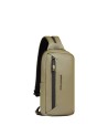  Piquadro - Zainetto monospalla in tessuto impermeabile porta