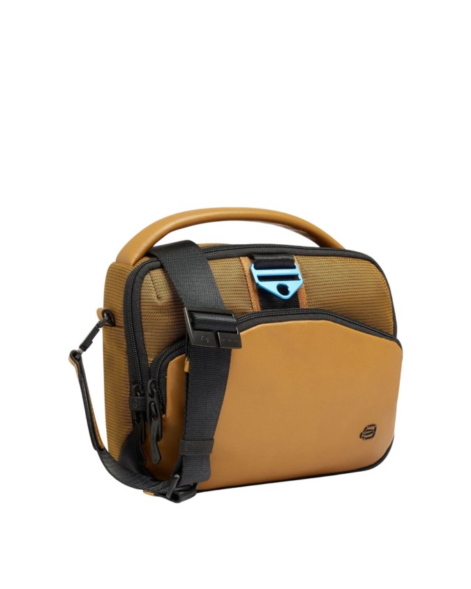 Piquadro - Tracolla uomo in materiale bio-based PQ-Earth