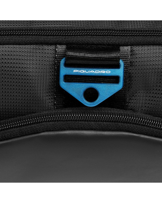 Piquadro - Tracolla uomo in materiale bio-based PQ-Earth