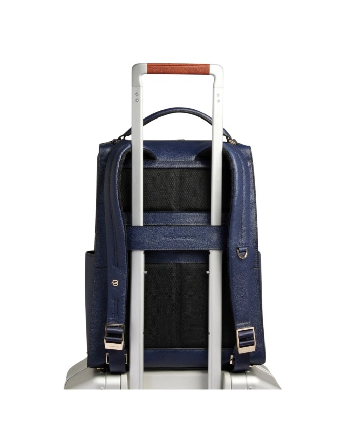  Piquadro – Zaino donna in pelle porta pc 14’’ con tasche