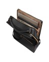  Piquadro - Zaino donna in pelle porta pc 15,6" con protezione